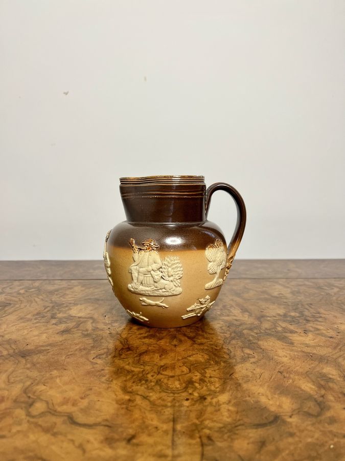 Antique Antique Royal Doulton harvest jug 
