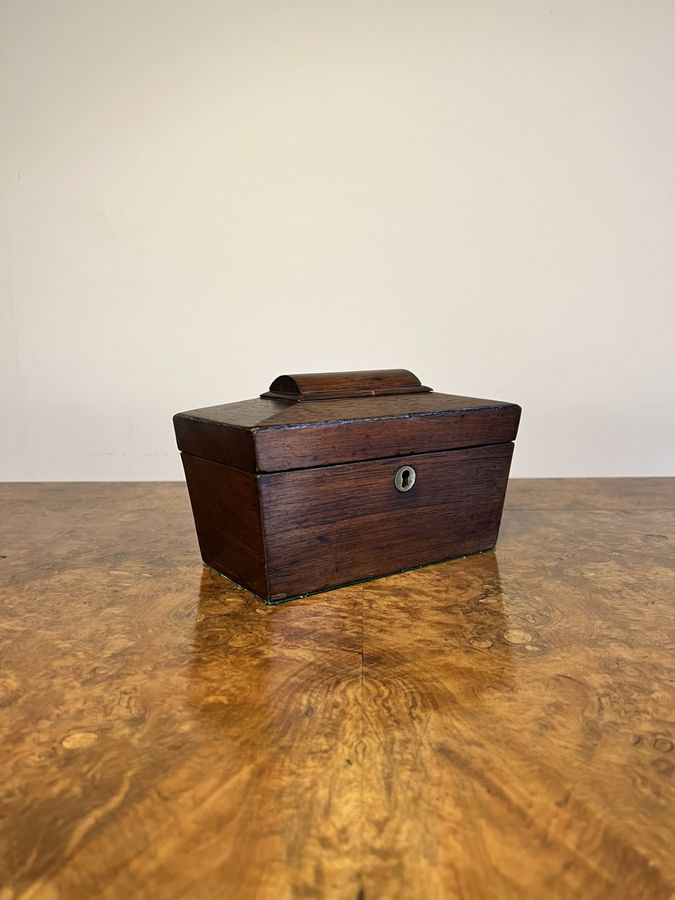 Lovely antique Victorian rosewood storage box