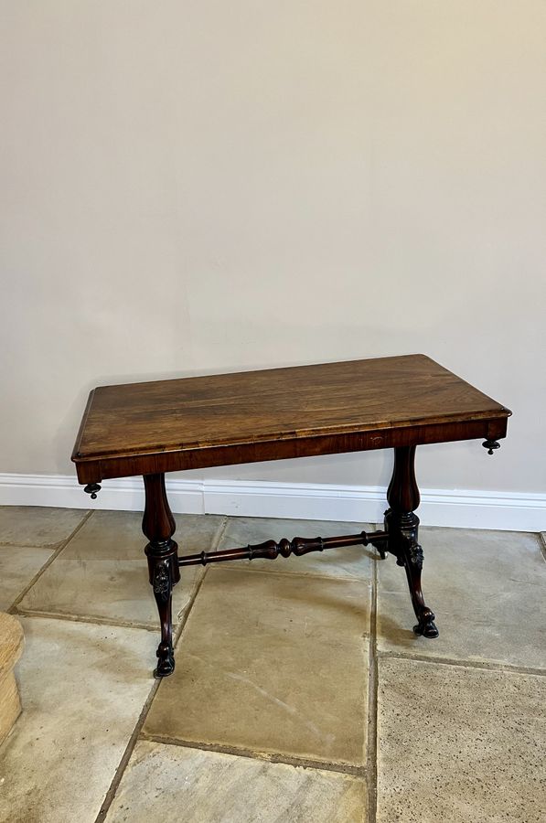 Antique Victorian quality rosewood centre table