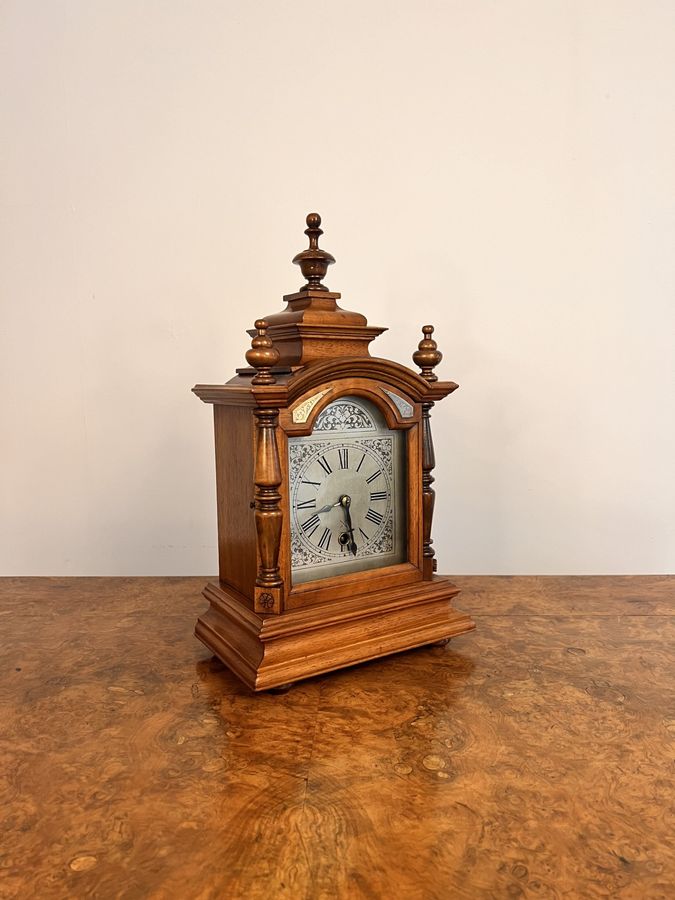 Antique Lovely antique German Black Forest mantle clock 