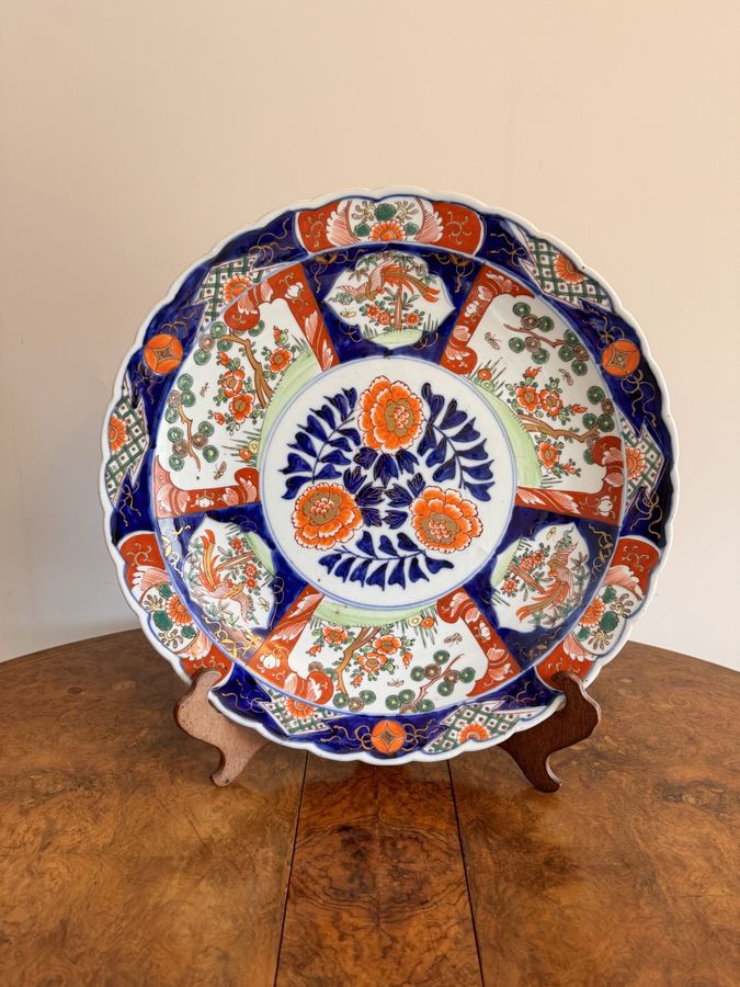Antique Outstanding quality antique Japanese imari charger 