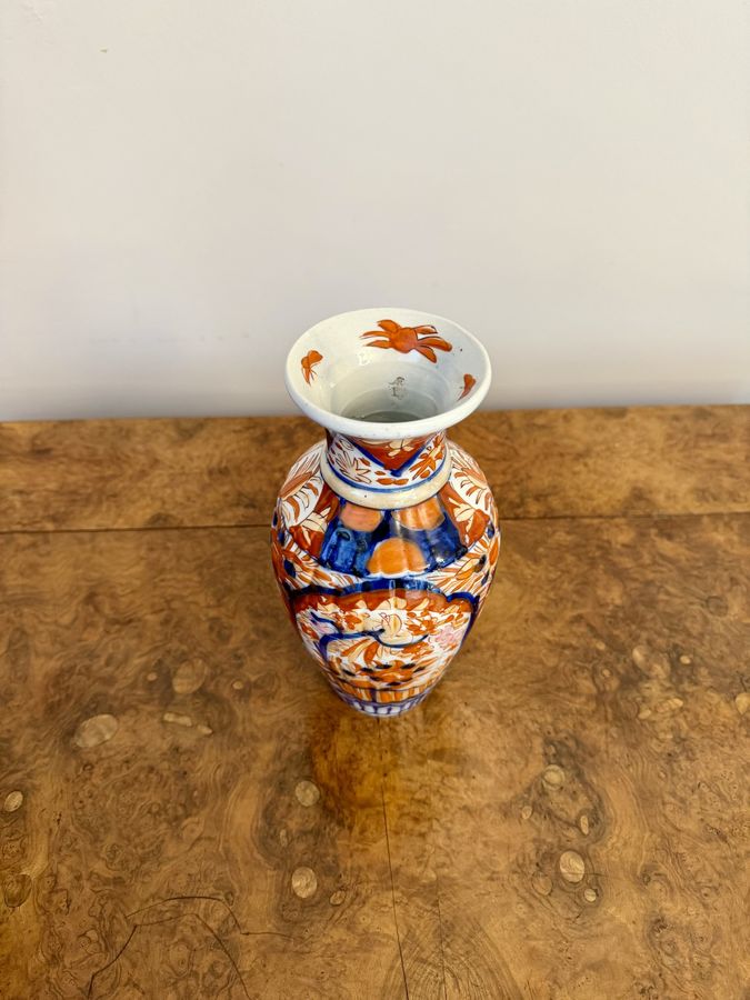 Antique Lovely quality antique Japanese imari vase