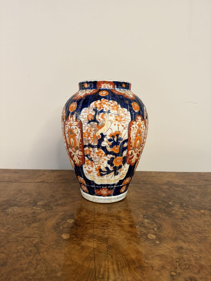 Wonderful antique Japanese imari vase