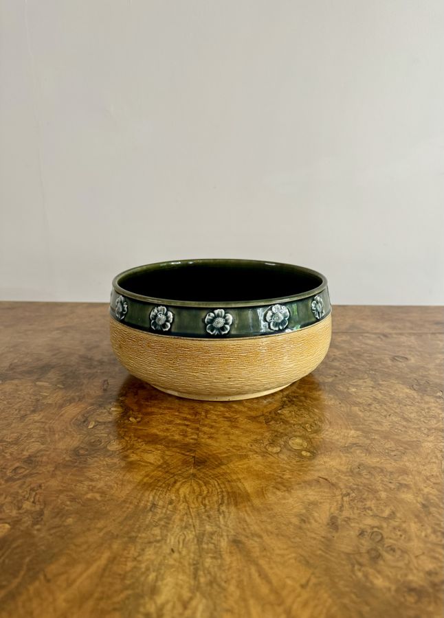 Stunning quality antique Royal Doulton bowl