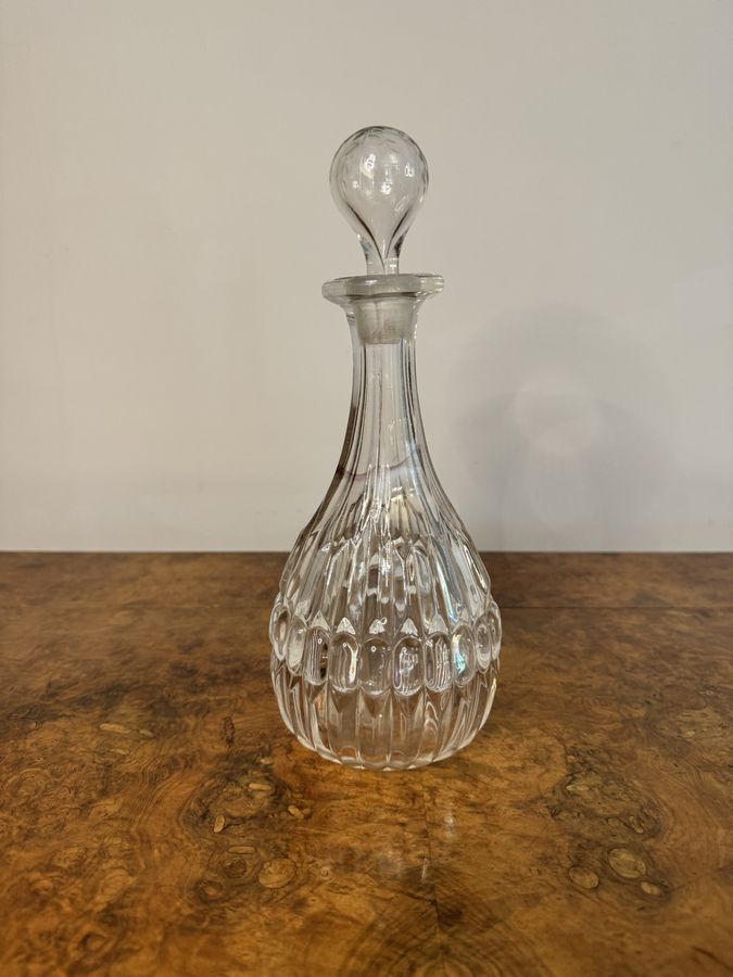 Antique Quality antique Victorian decanter 