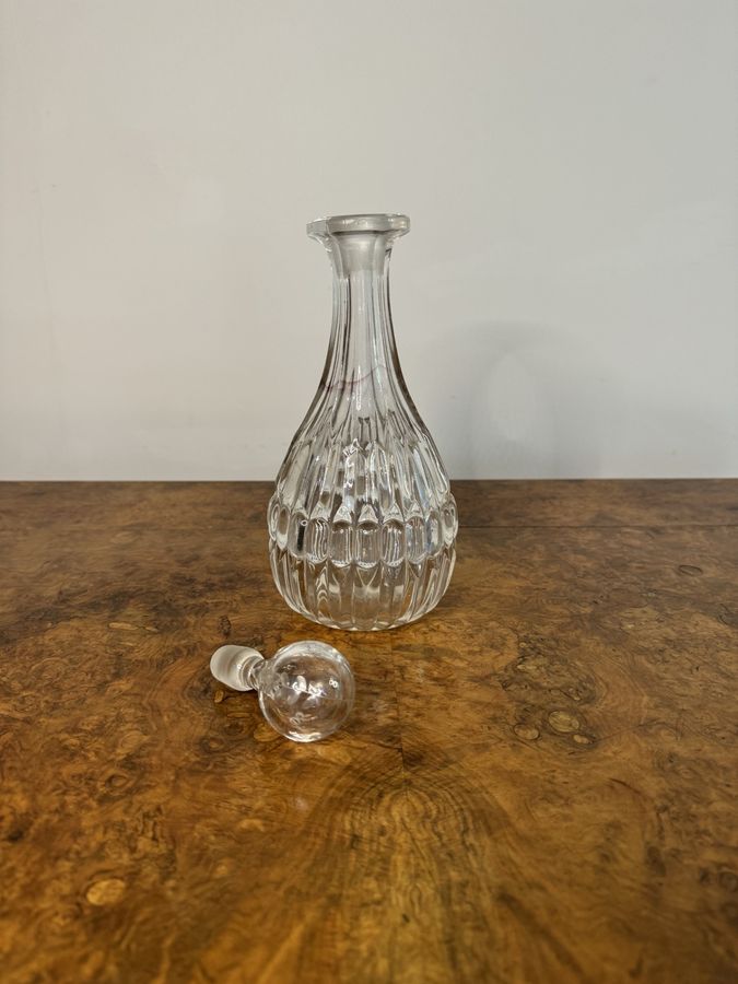 Antique Quality antique Victorian decanter 