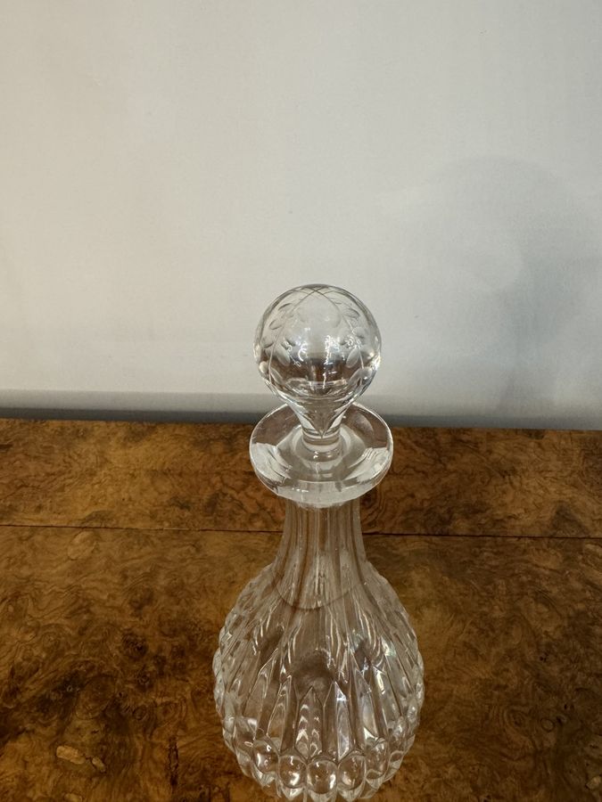 Antique Quality antique Victorian decanter 