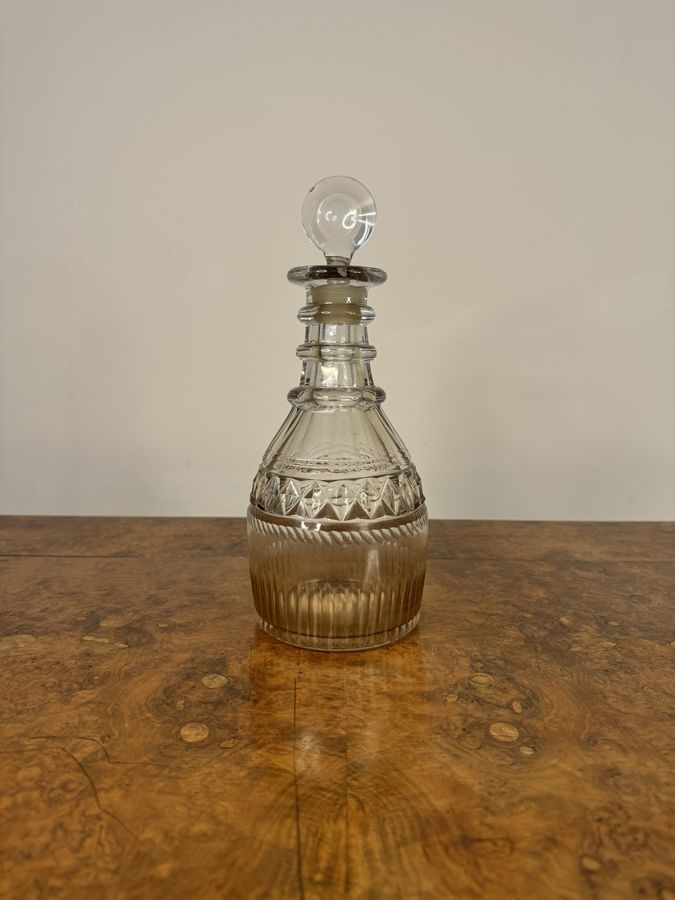 Stunning quality antique Victorian decanter