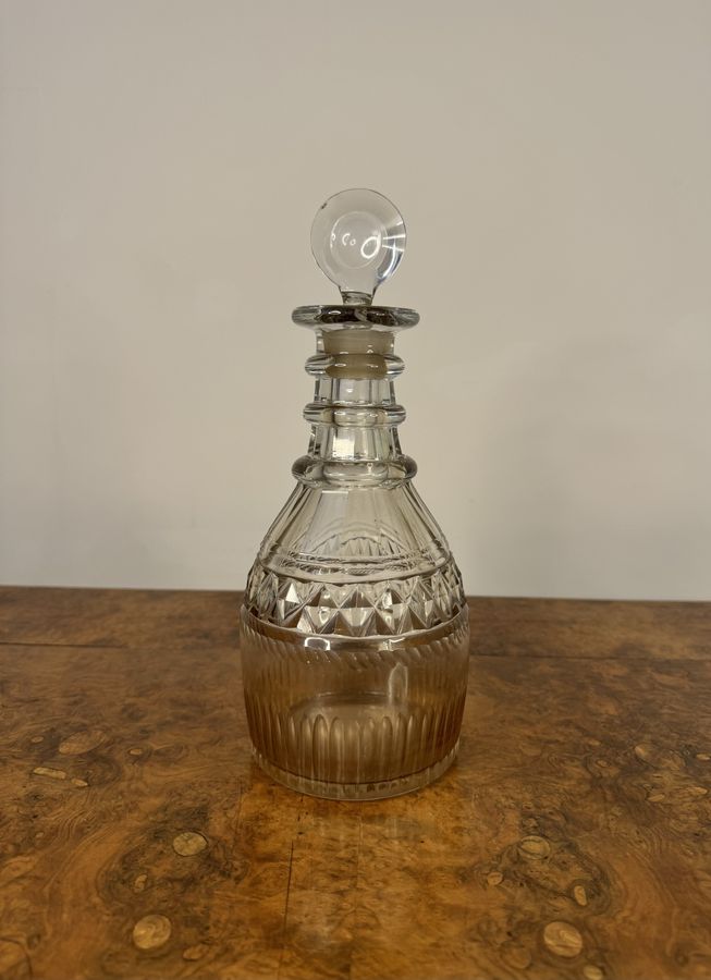 Antique Stunning quality antique Victorian decanter 