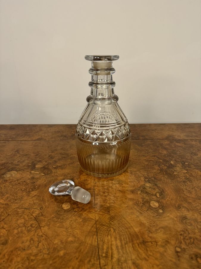 Antique Stunning quality antique Victorian decanter 