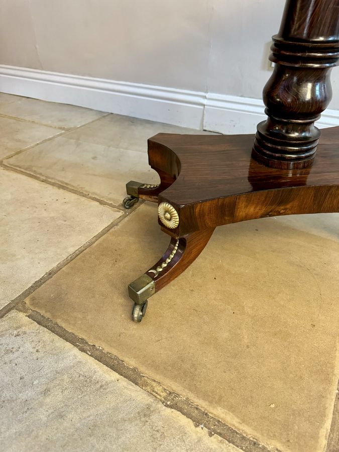 Antique Pair of antique regency outstanding quality rosewood card tables 