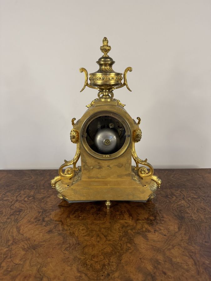 Antique Fantastic quality antique Victorian French mantle clock 