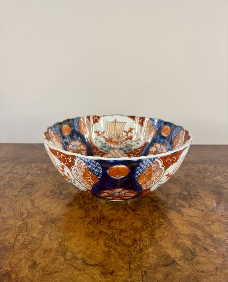 Antique Unusual quality antique Japanese imari bowl 