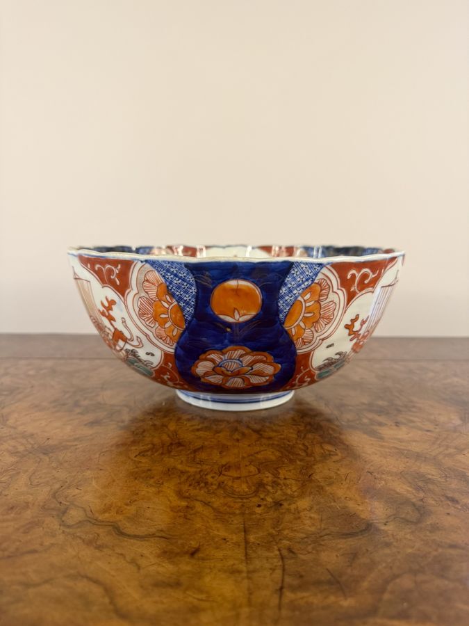 Antique Unusual quality antique Japanese imari bowl 