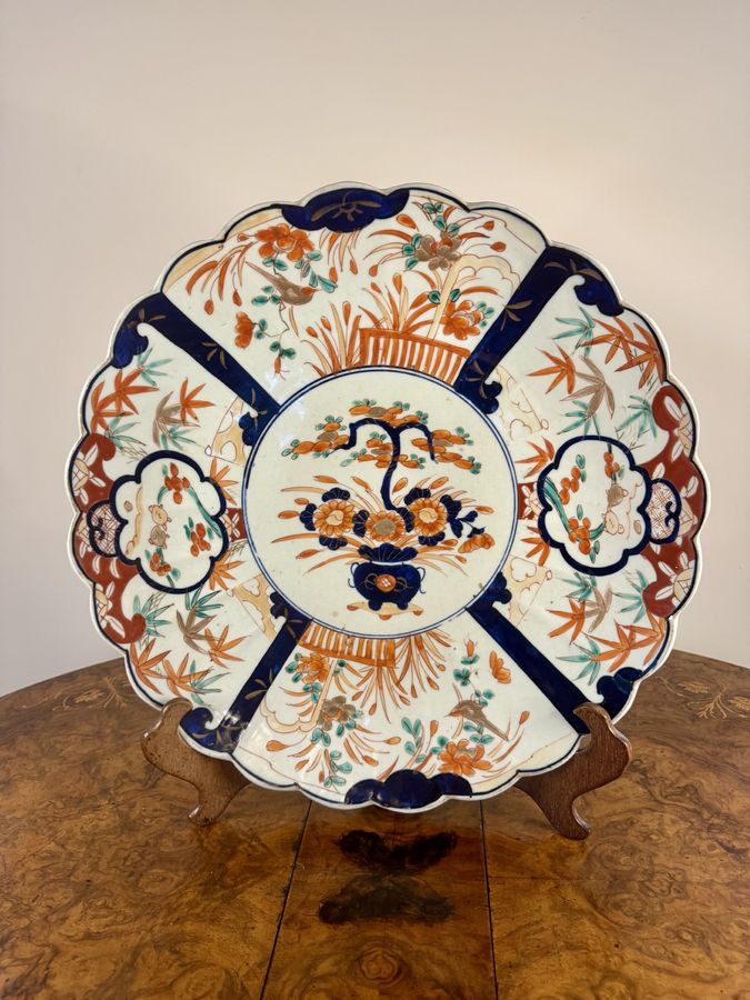 Antique Quality antique Japanese imari charger 