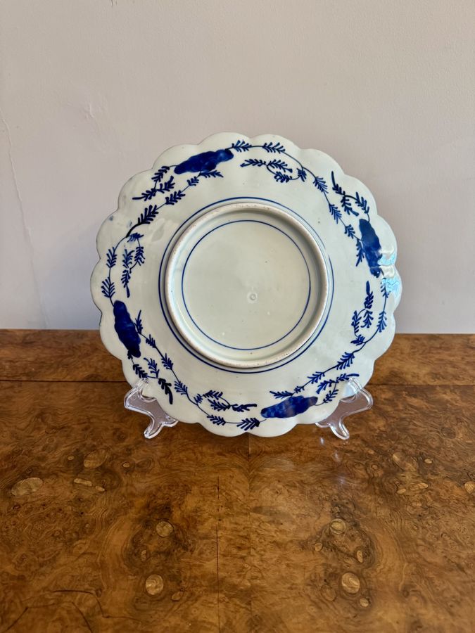 Antique Outstanding quality antique Japanese imari plate 