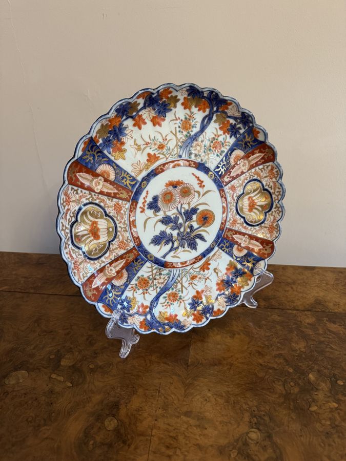 Antique Quality antique Japanese imari plate 