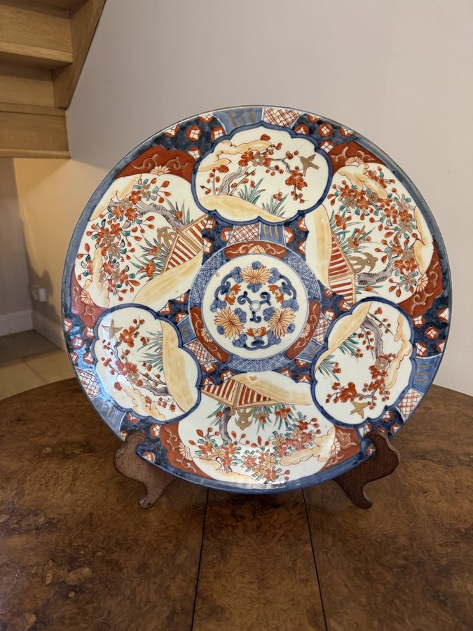 Antique Fine quality antique Japanese imari charger 