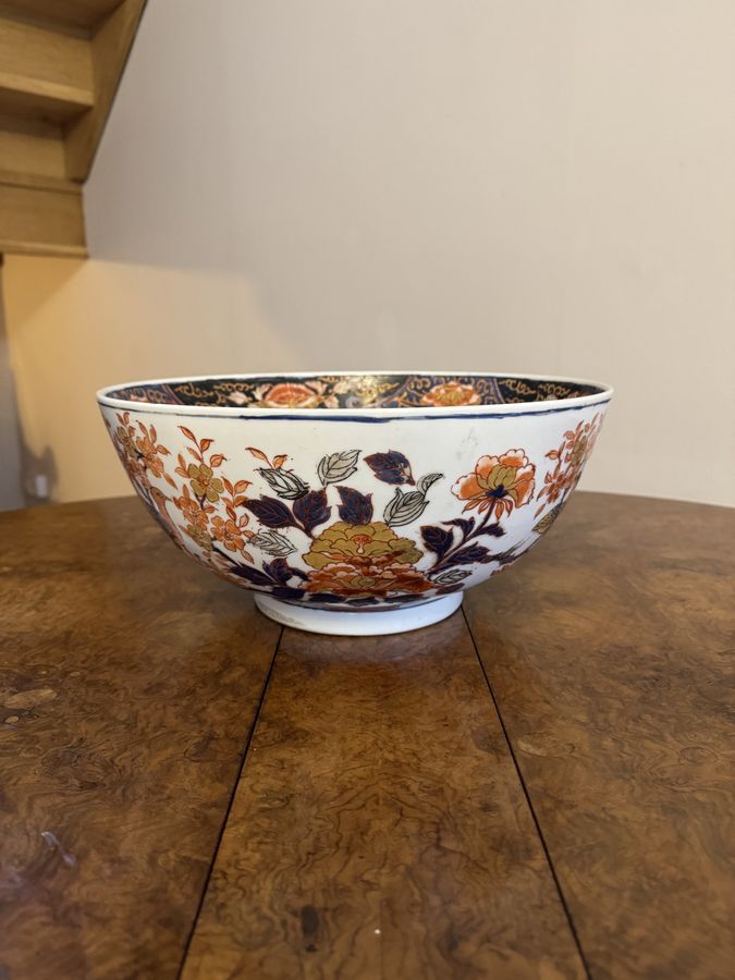 Antique Large antique 19th century quality Chinese porcelain bowl