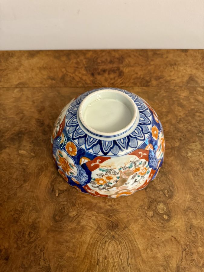 Antique Wonderful quality antique Japanese imari bowl 