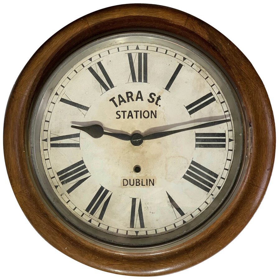 Antique Ansonia Dublin Station Clock
