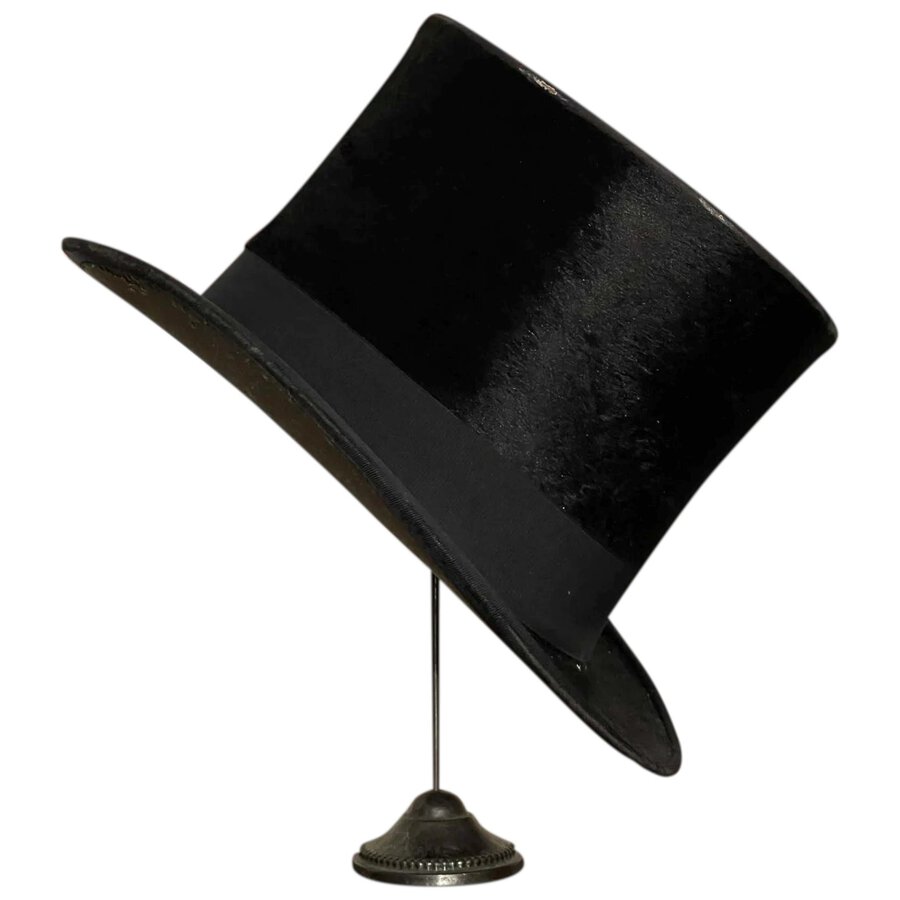 Antique Parisian Top Hat