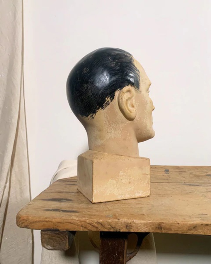 Antique Art Deco Mannequin Head