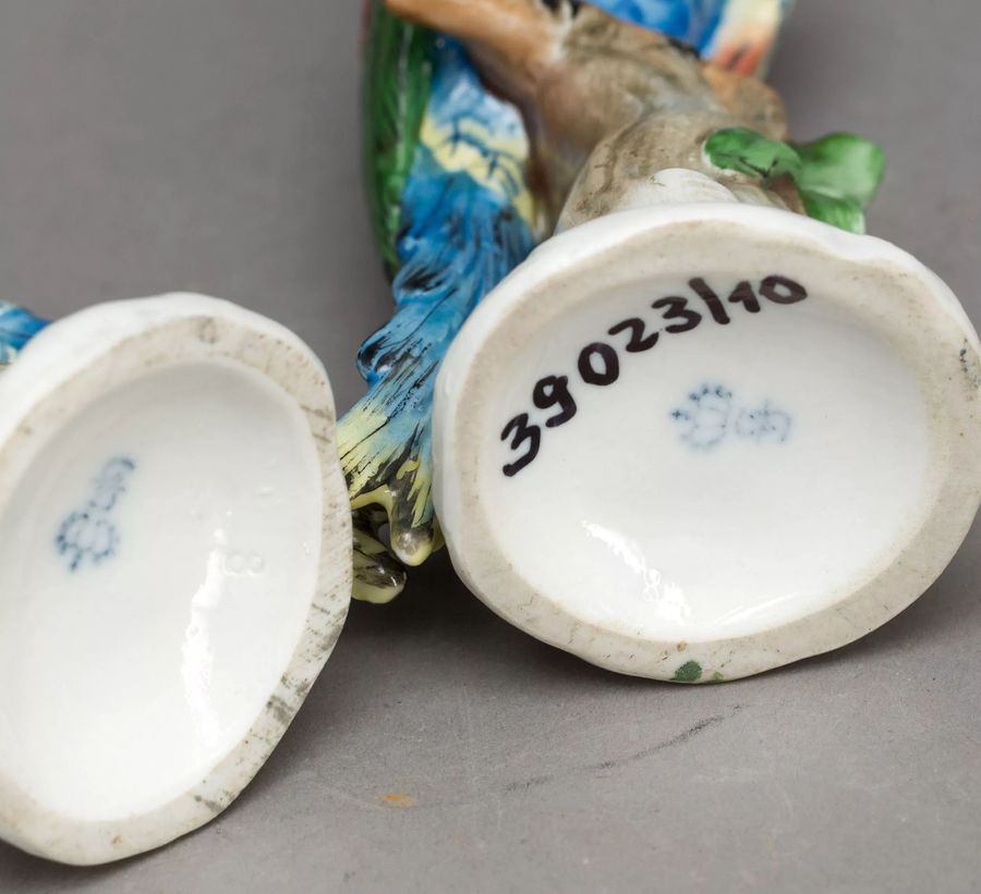 Antique Porcelain couple 