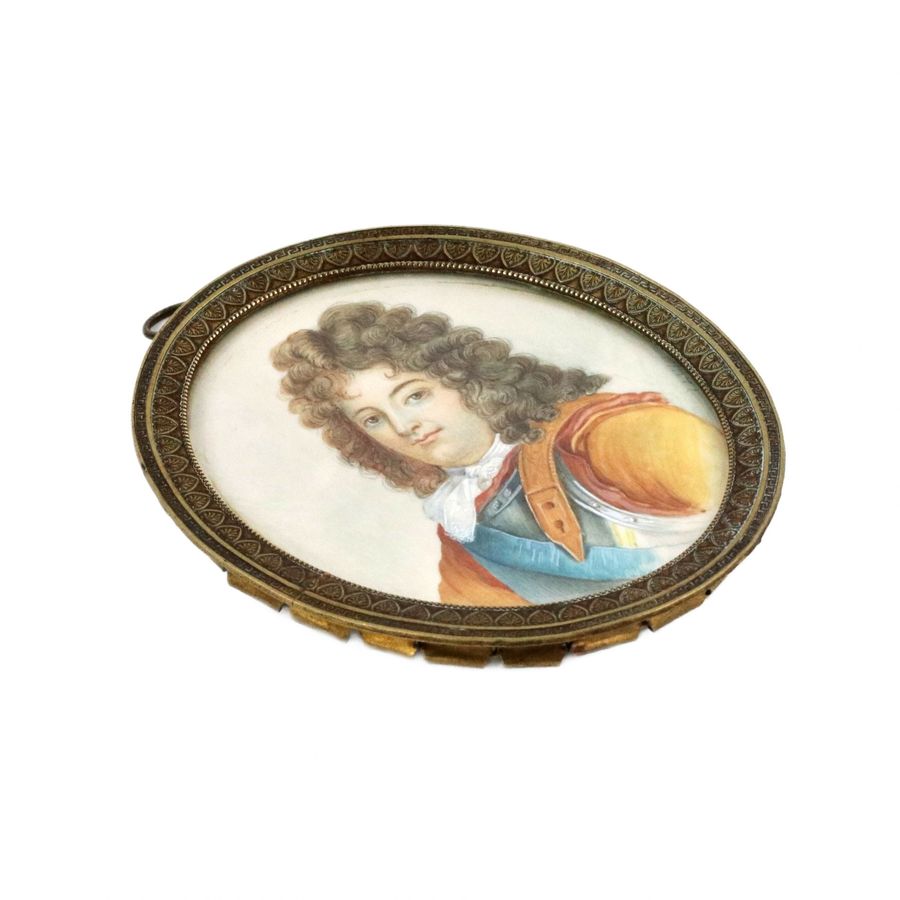 Antique Louis XIV miniature.