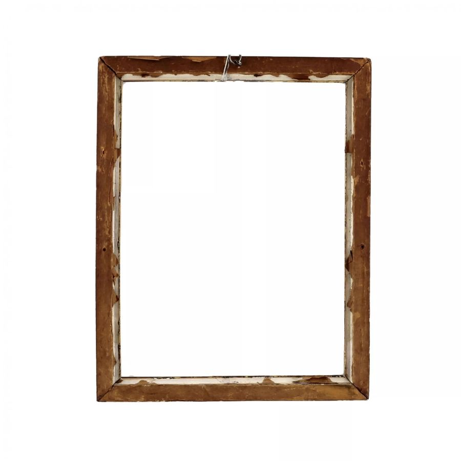 Antique Gilded wood frame.