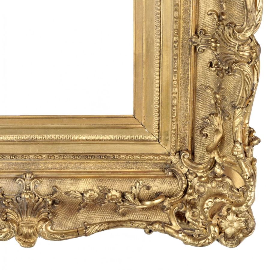Antique Wooden frame in Louis XV style.
