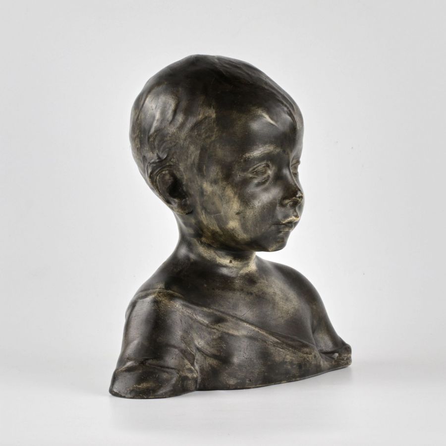 Antique Bust of a Boy in a Tunic. Konstantin Ignatievich Ronchevsky