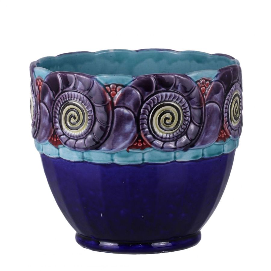 Antique Vase-cache-pot Art Nouveau