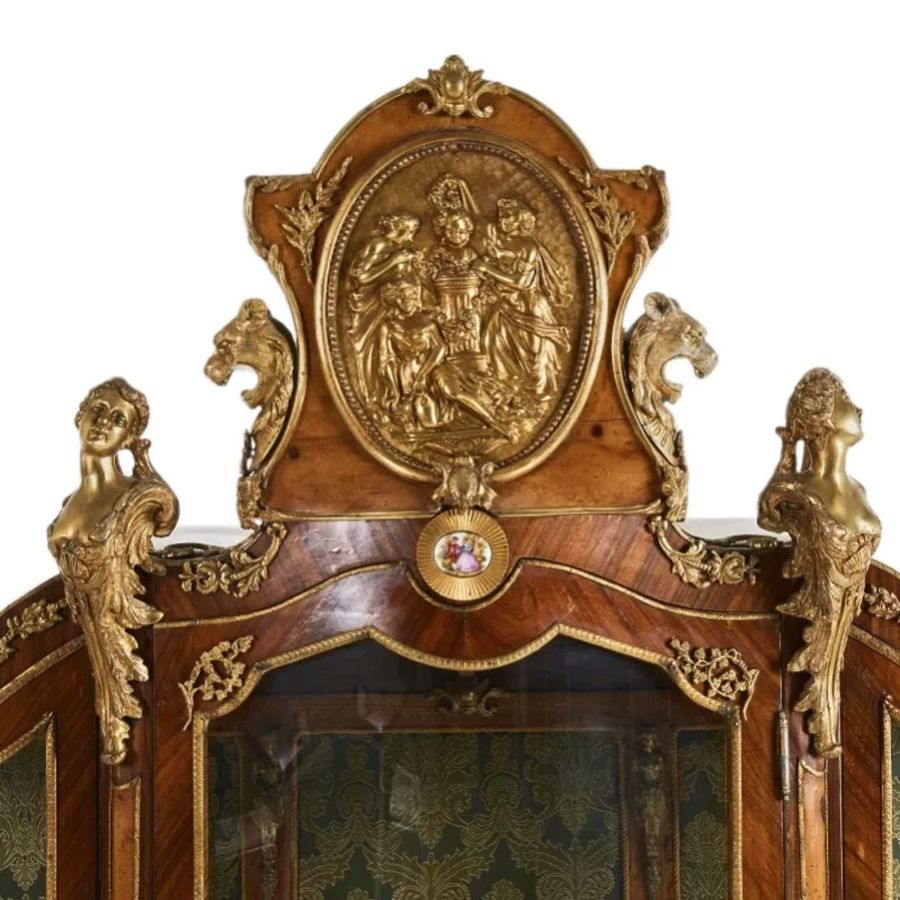 Antique Showcase Louis XV style.