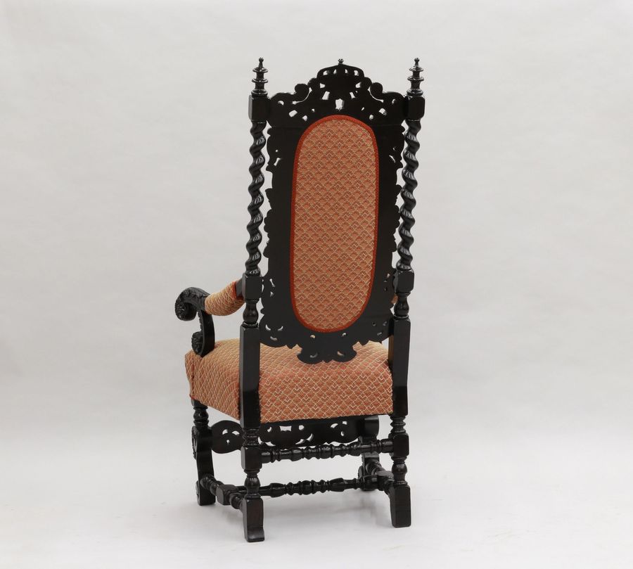 Antique Baroque armchair 18th century