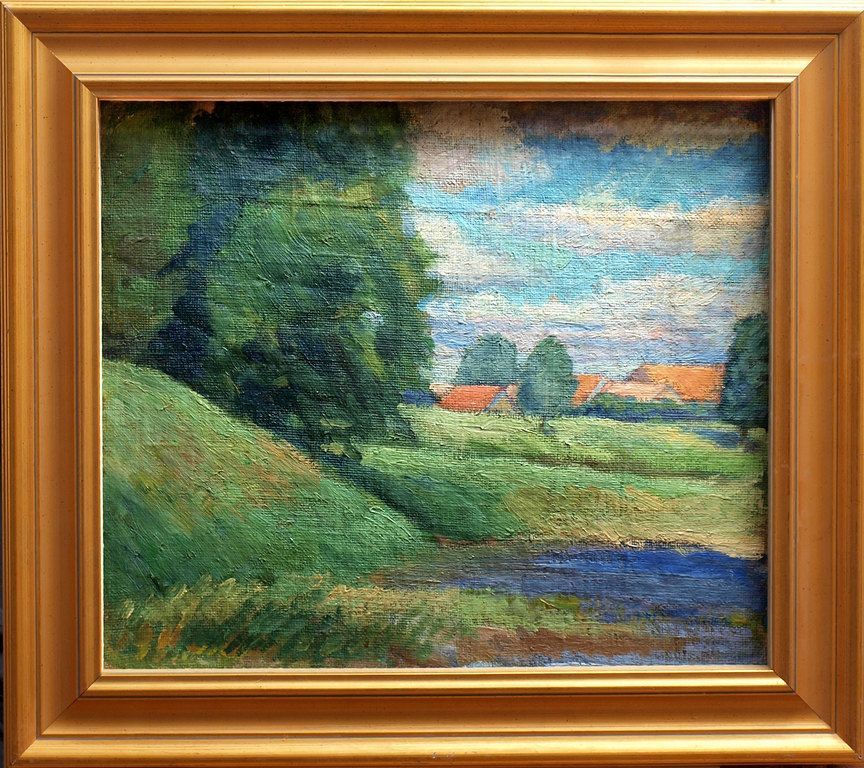Antique Landscape (Two-sided)