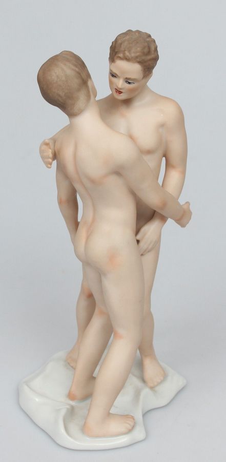 Antique Porcelain figure Couple