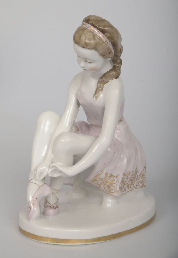 Antique Porcelain figurine Ballerina