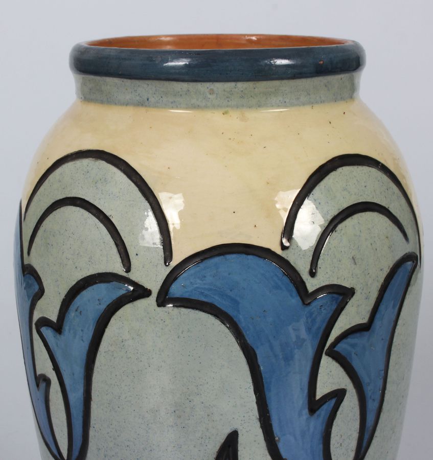 Antique Kuznetsof ceramic vase