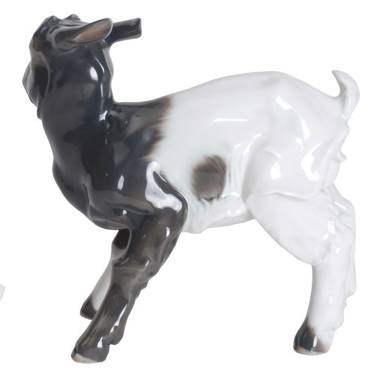 Antique Porcelain figurine Goat