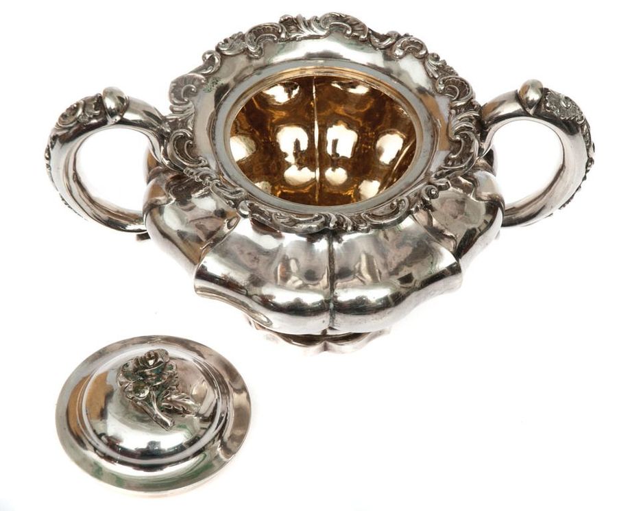 Antique Silver sugar-basin