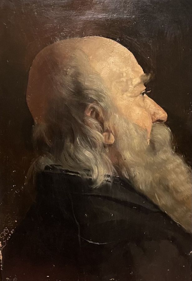 Antique Christian Krohg After (19th Century) - Portrait of Christian Krohg, Norway