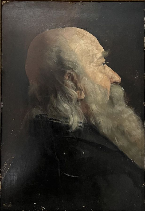 Antique Christian Krohg After (19th Century) - Portrait of Christian Krohg, Norway