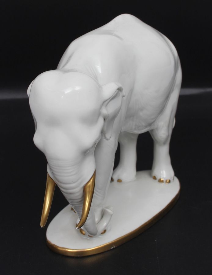 Antique Porcelain figure Elephant