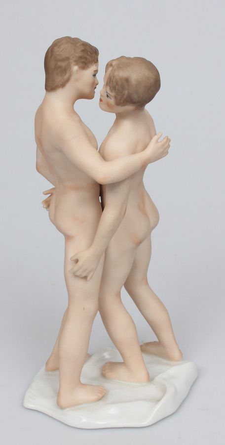 Antique Porcelain figure Couple