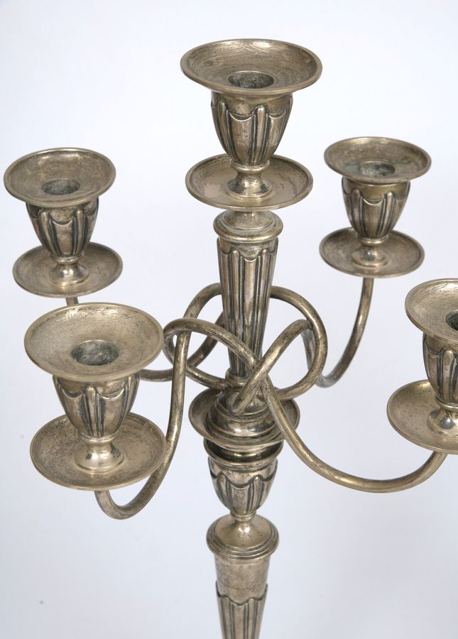 Antique Silver candlesticks 2 pcs.