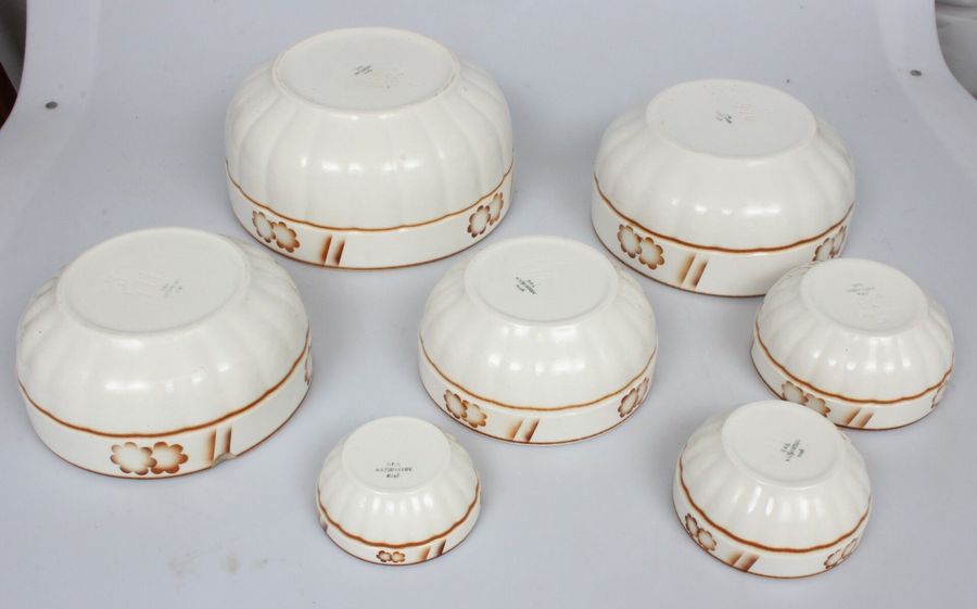 Antique Porcelain bowl set (7 pcs.)