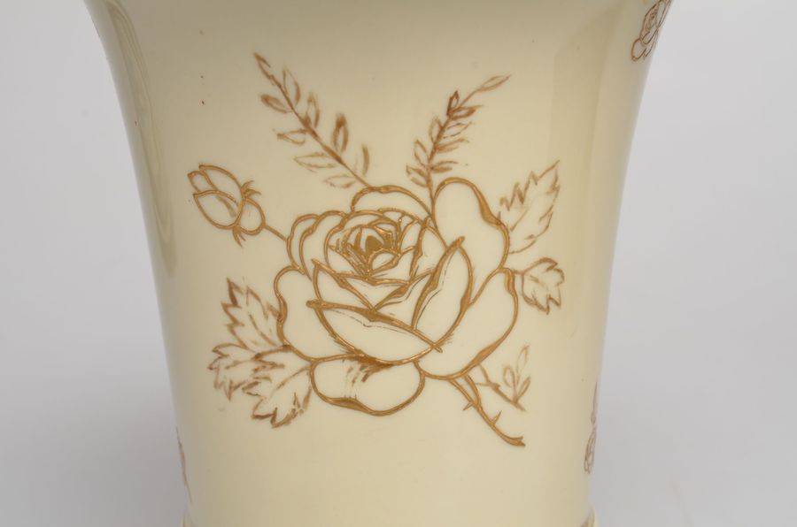 Antique Painted porcelain vase