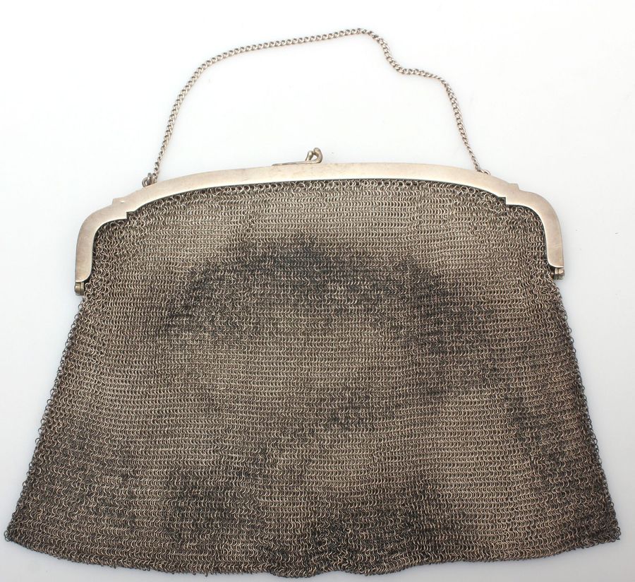 Antique Silver purse