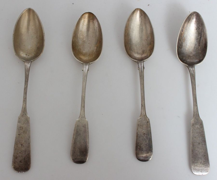 Antique Silver spoons (4 pcs.)